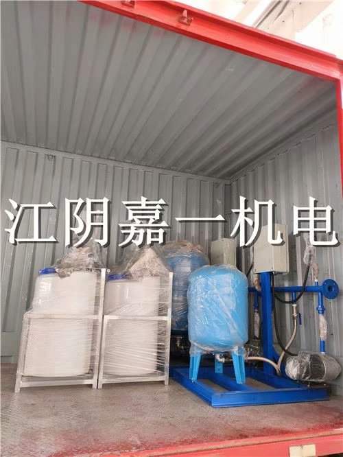 上?？蛻纛A(yù)定的定壓補(bǔ)水裝置及全自動加藥裝置發(fā)貨啦！