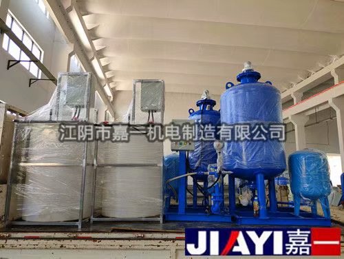 鹽城客戶預(yù)定的定壓補(bǔ)水裝置+全自動加藥裝置發(fā)貨啦！