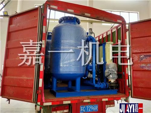 徐州客戶預(yù)定的定壓補水裝置以及石英砂過濾器發(fā)貨啦！